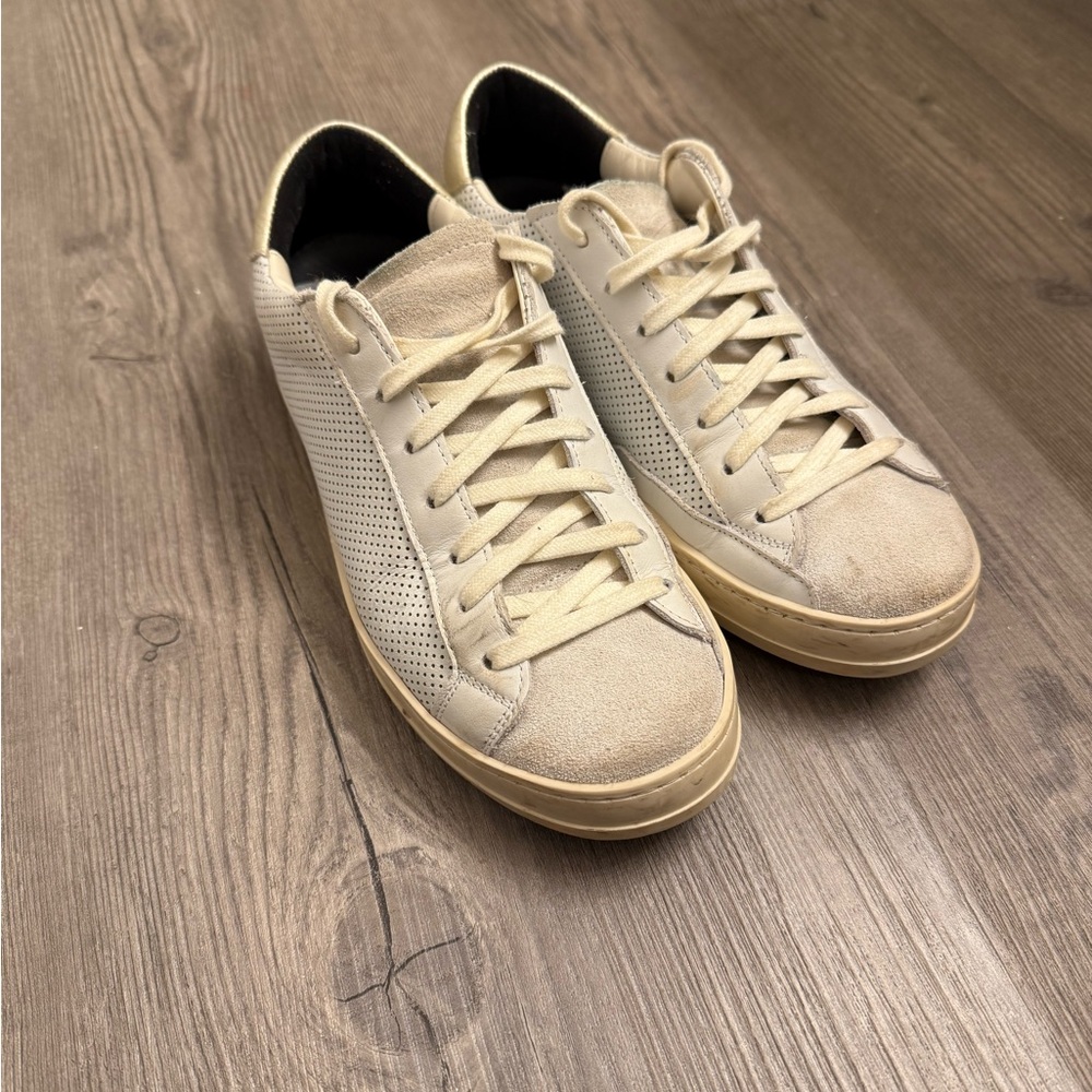 P448 Women’s Cream Sneakers